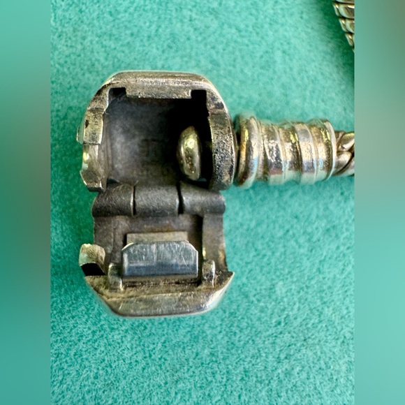 Authentic Pandora Moments Snake Chain Bracelet 7.5” - Picture 4 of 10